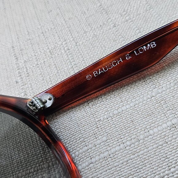 DKNY Women Sunglasses Vintage 90’s Bausch & Lomb Thick Tortoise Cat Eye Glasses - Picture 11 of 15